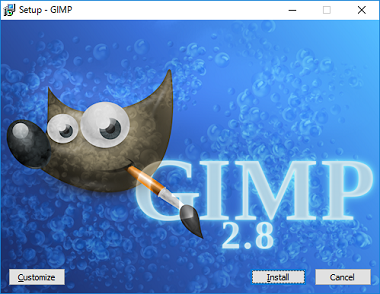GIMP セットアップウィザードへようこそ