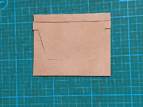 ポケットの貼り付け