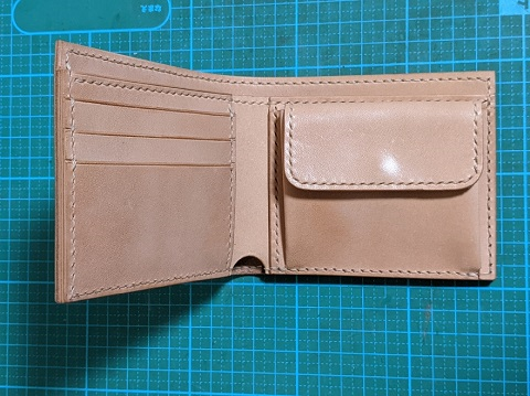 財布の完成