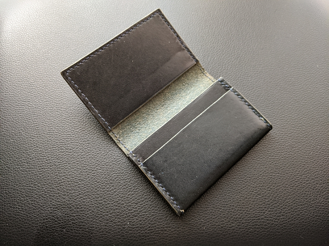 名刺入れの完成 その１